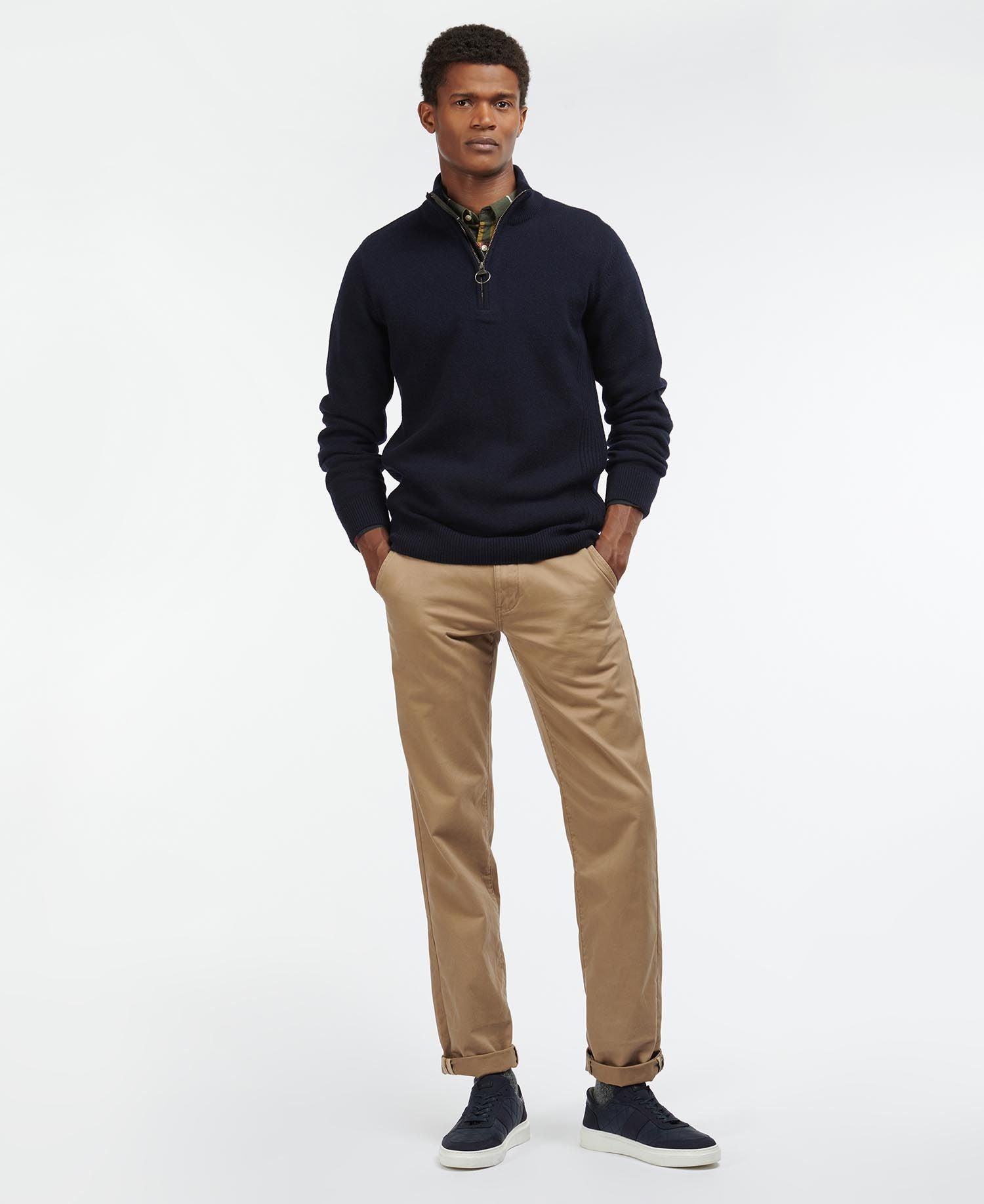 Barbour - Sweater, herre, Holden Half Zip