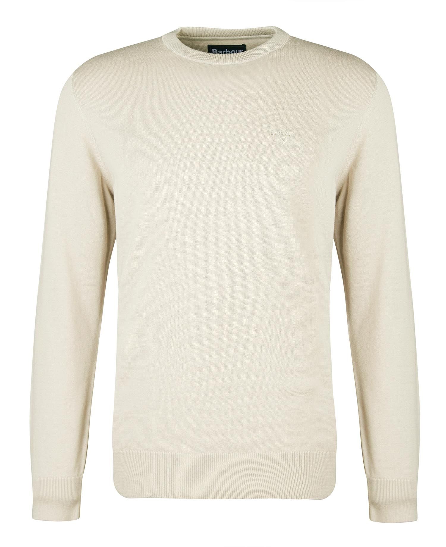 Barbour - Herre, Pullover, Pima Cotton Crew, Mist