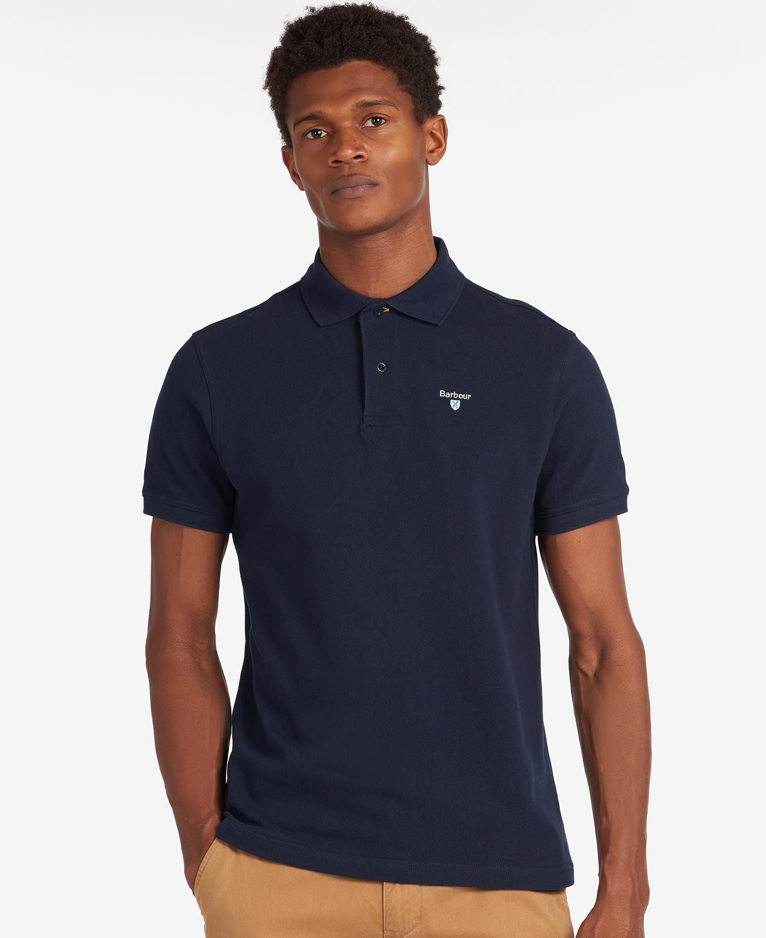 Barbour - Herre, Polo - New Navy