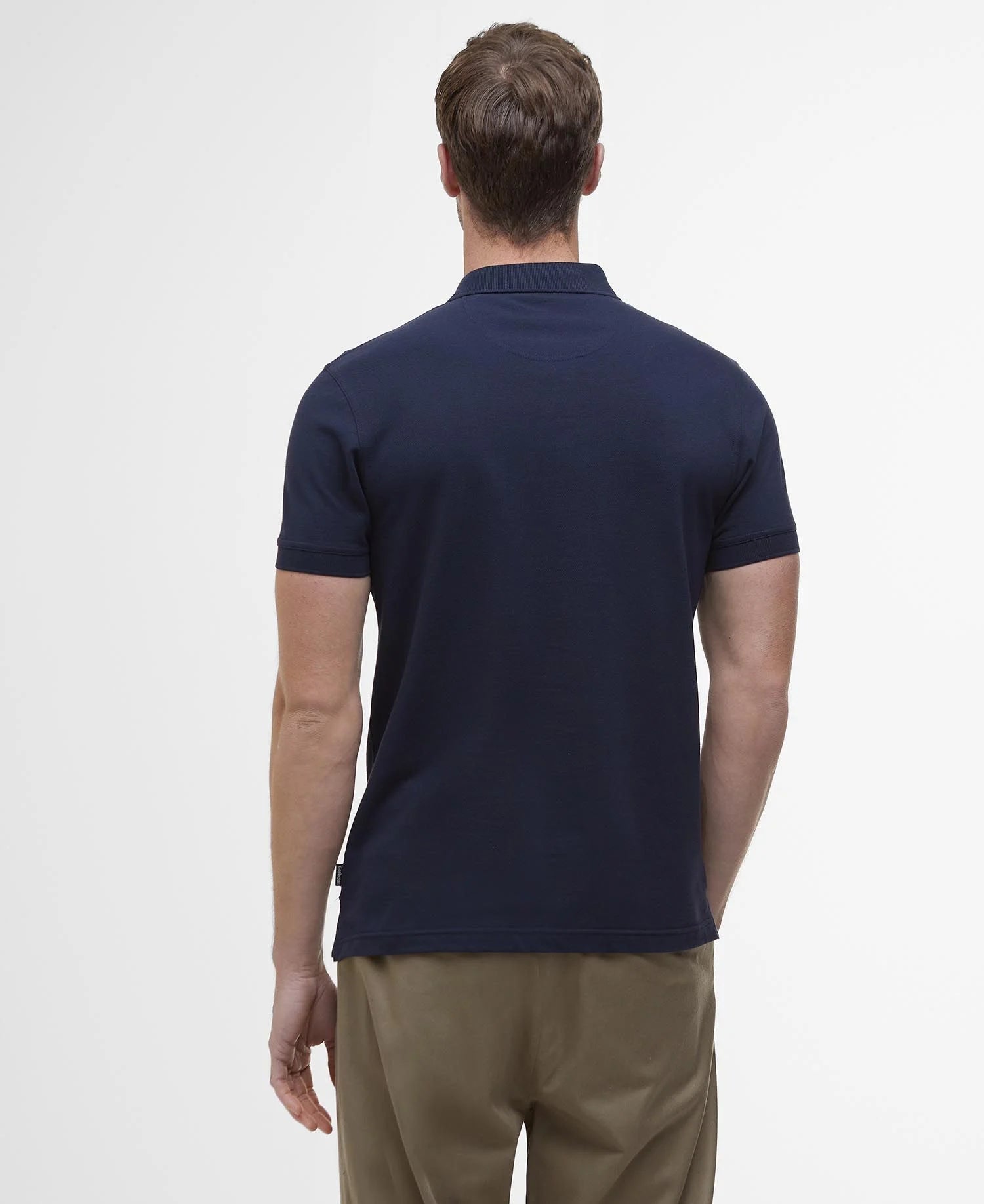 Barbour - Herre, Blaine Polo- Navy/Pine