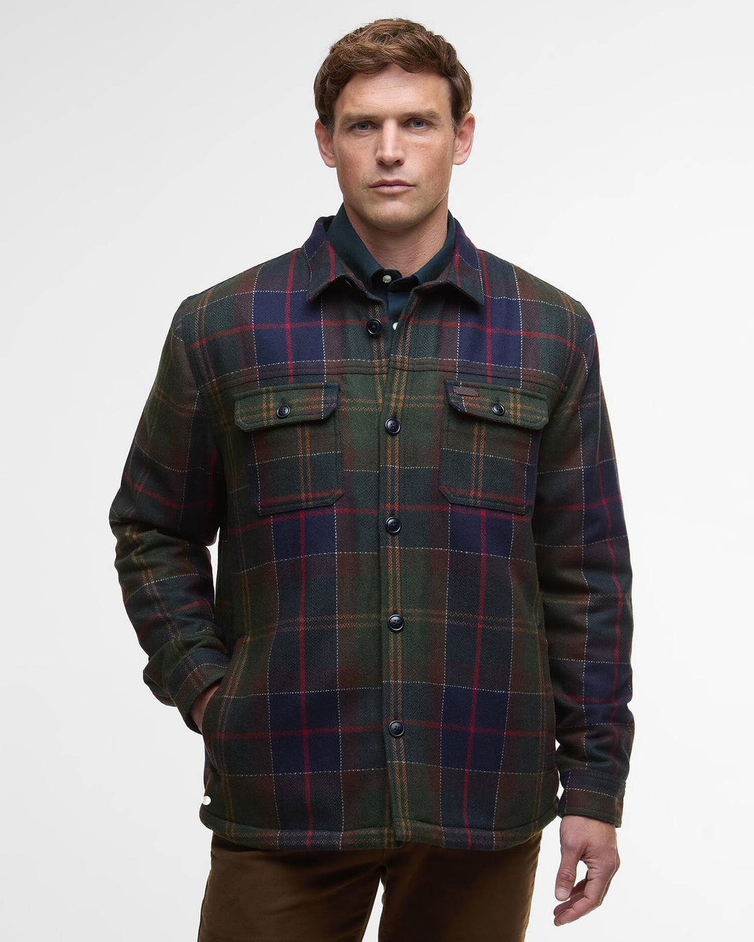 Barbour - Herre, Jakke, Wilberry overshirt- Classic Tartan