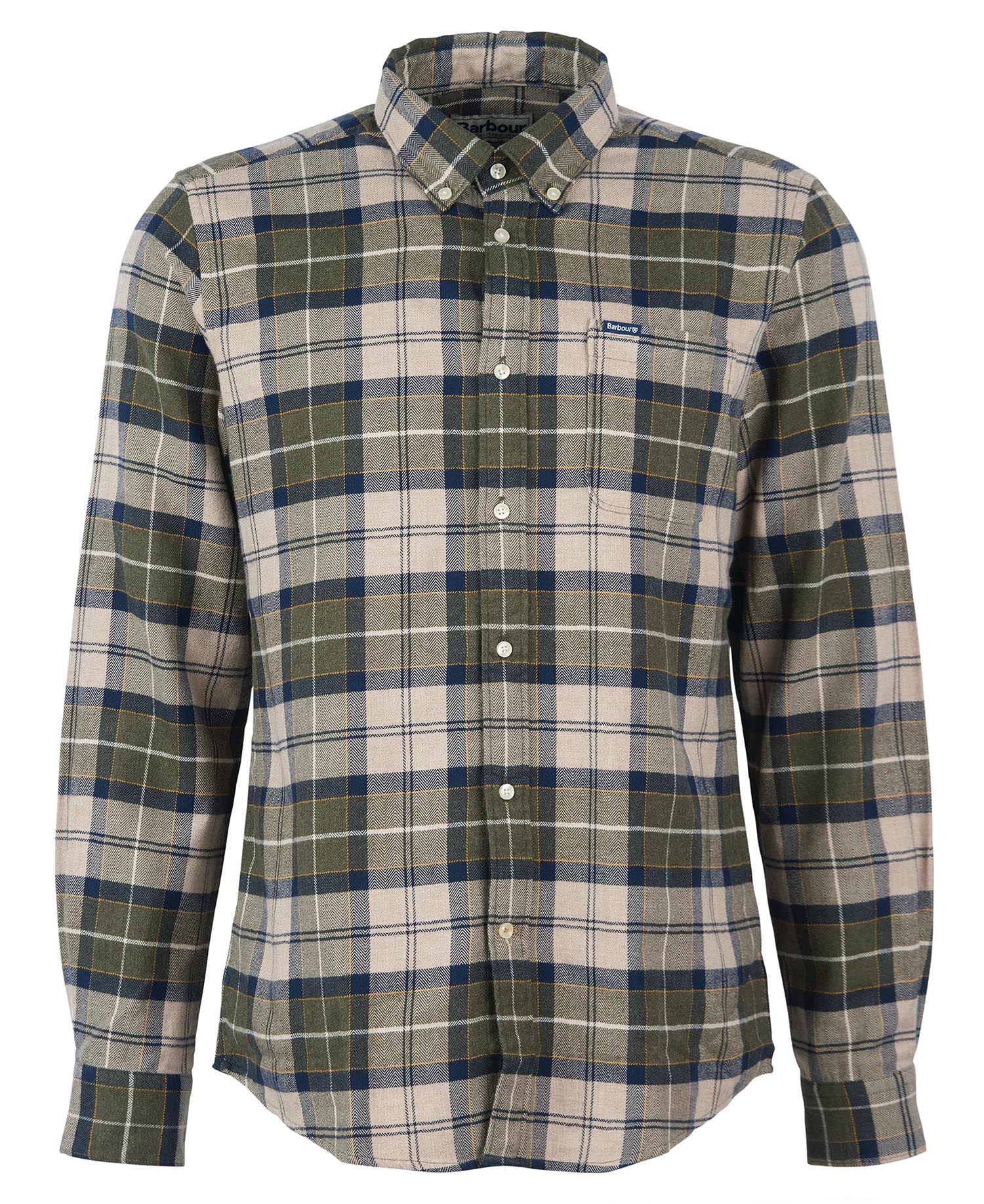 Barbour - Herre, Skjorte, Kyeloch - Forest Mist Tartan