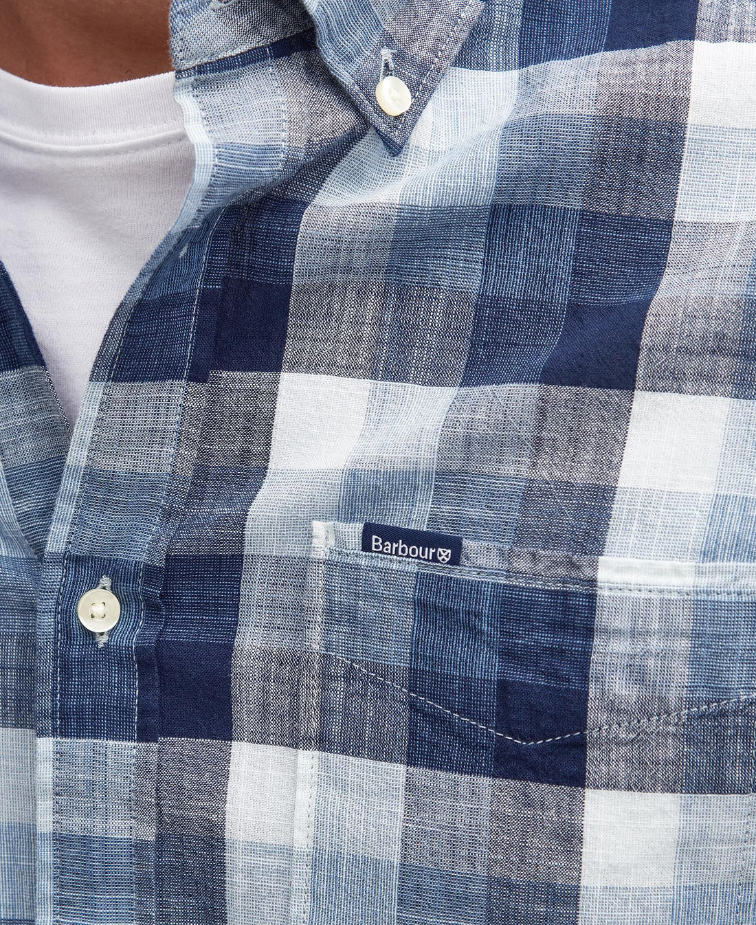Barbour - Herre, Skjorte, Hillroad, Navy