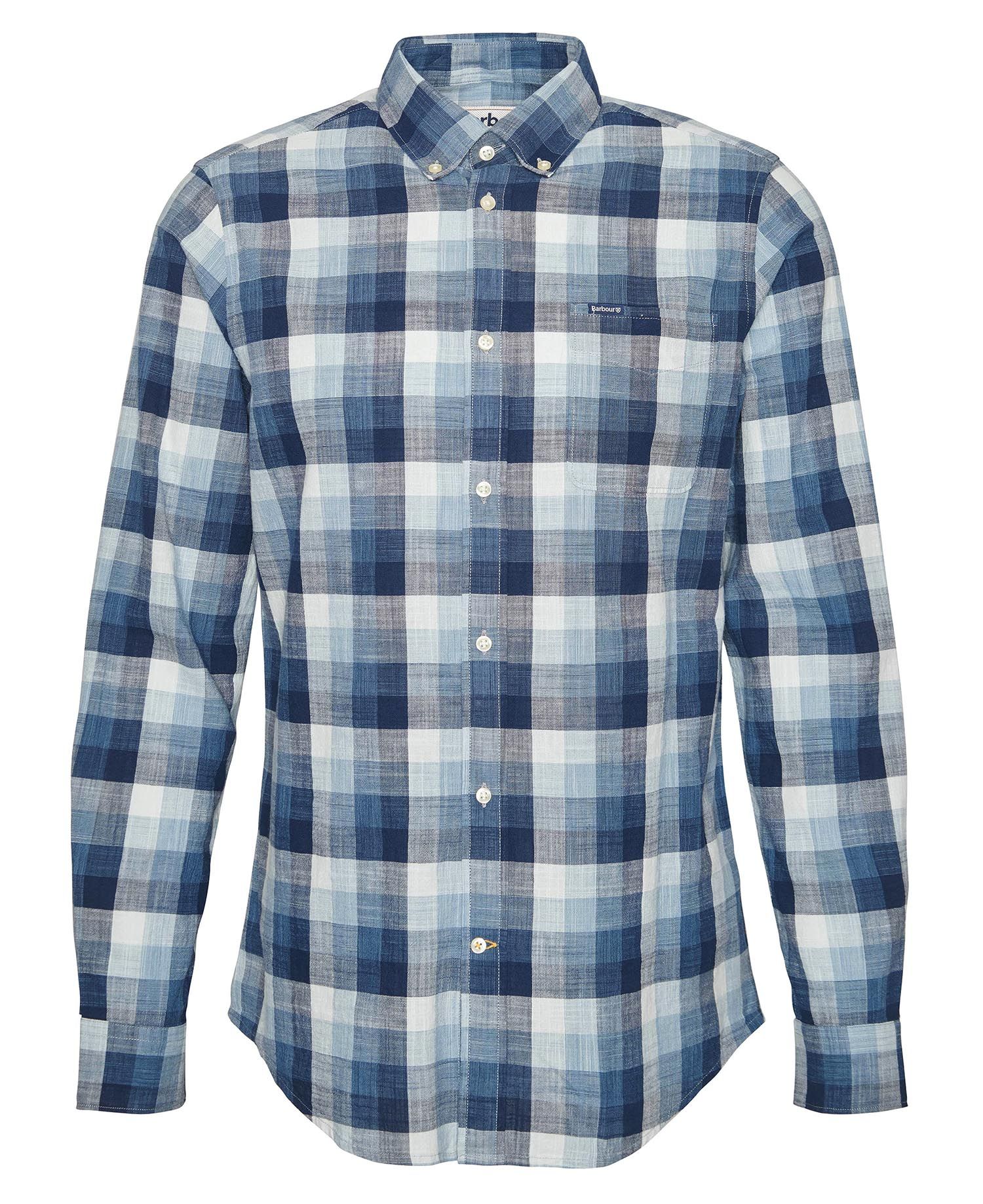 Barbour - Herre, Skjorte, Hillroad, Navy