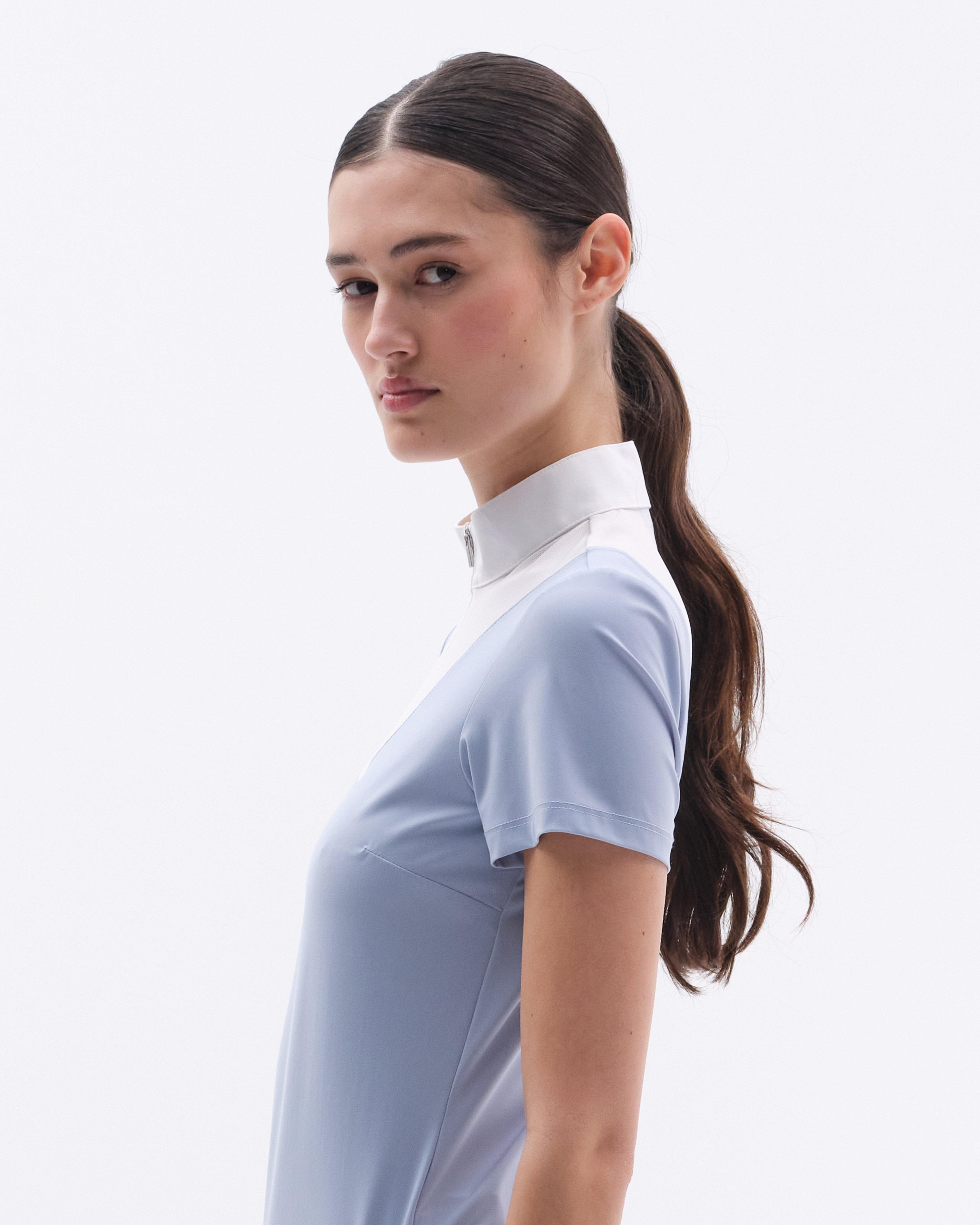 Trolle, Stævnebluse, Center line mesh- Astro Blue