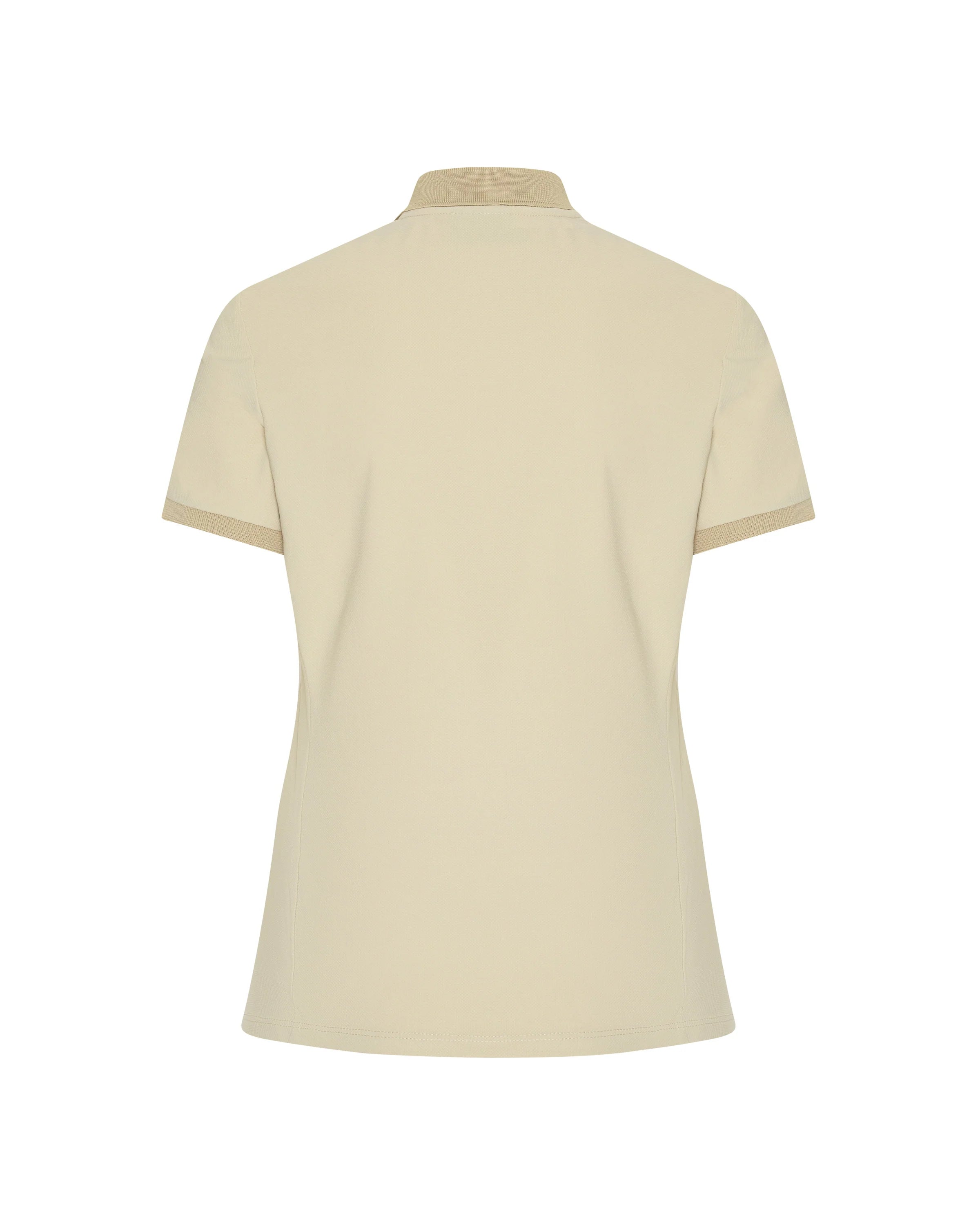 Trolle, T shirt, Technicial Piquee snap- Sand