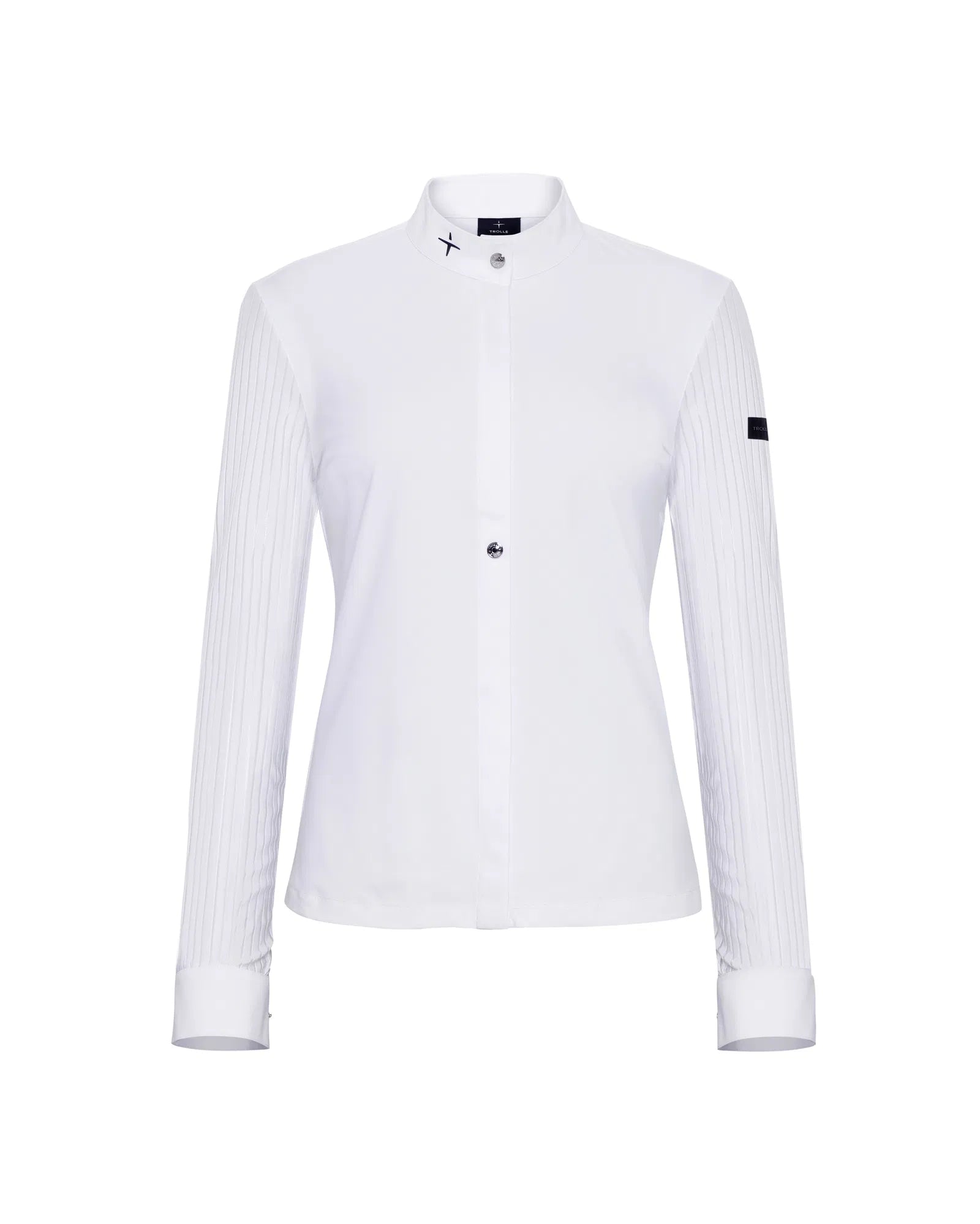 Trolle, High speed Long sleeve show polo - Hvid