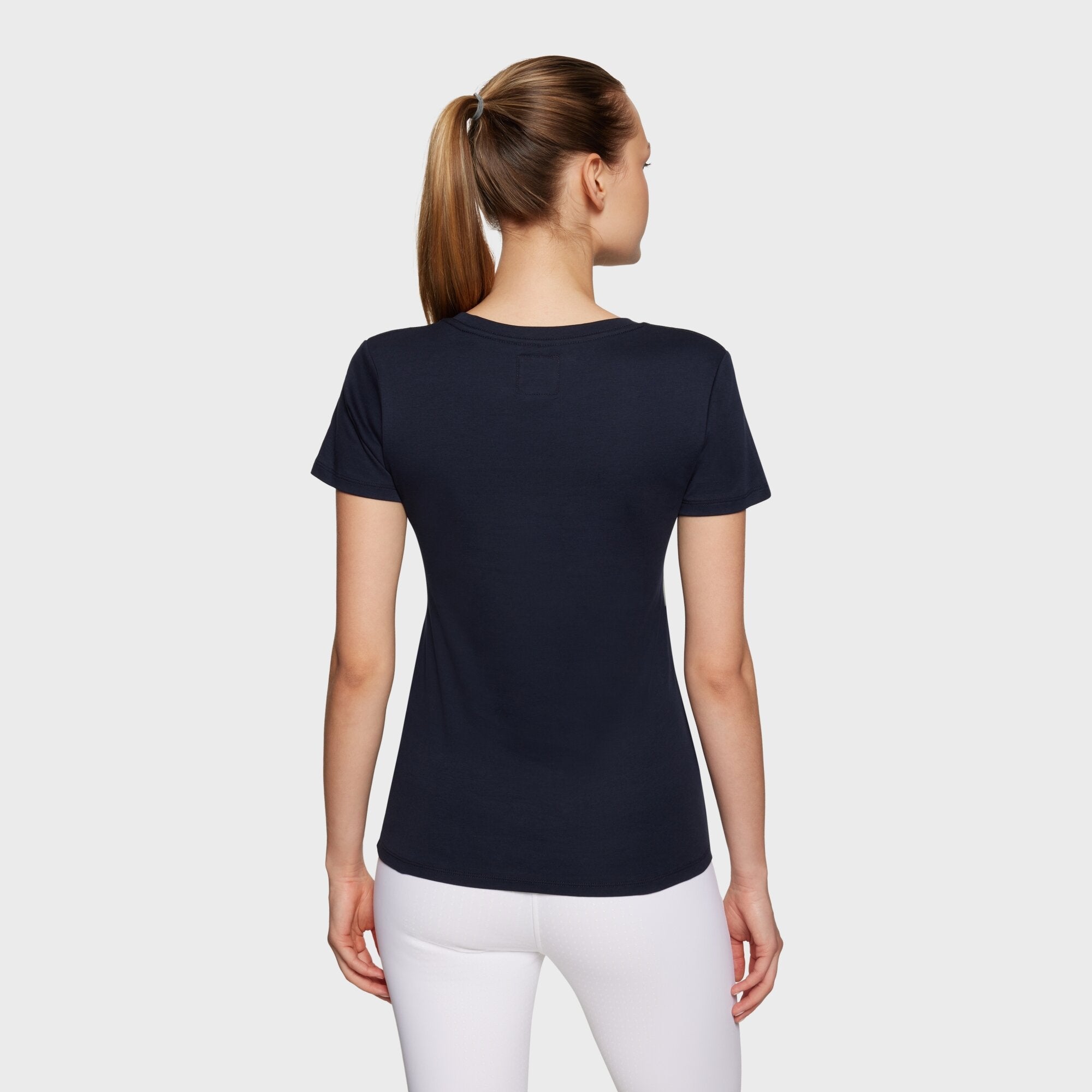 Samshield - T-shirt, Alba, Navy/Pistaccio