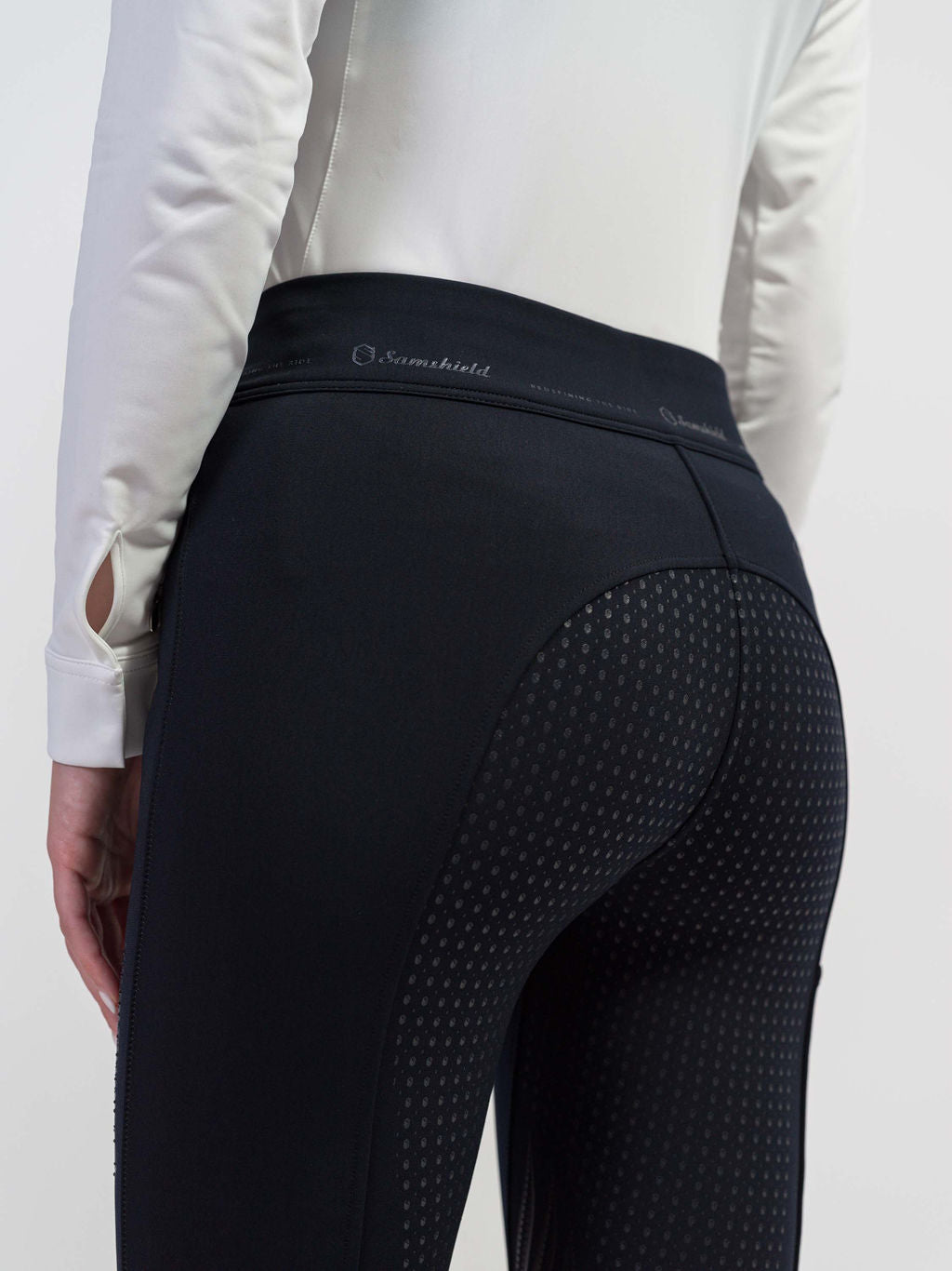 Samshield Alpha, ridebukser full grip, Dame- Navy