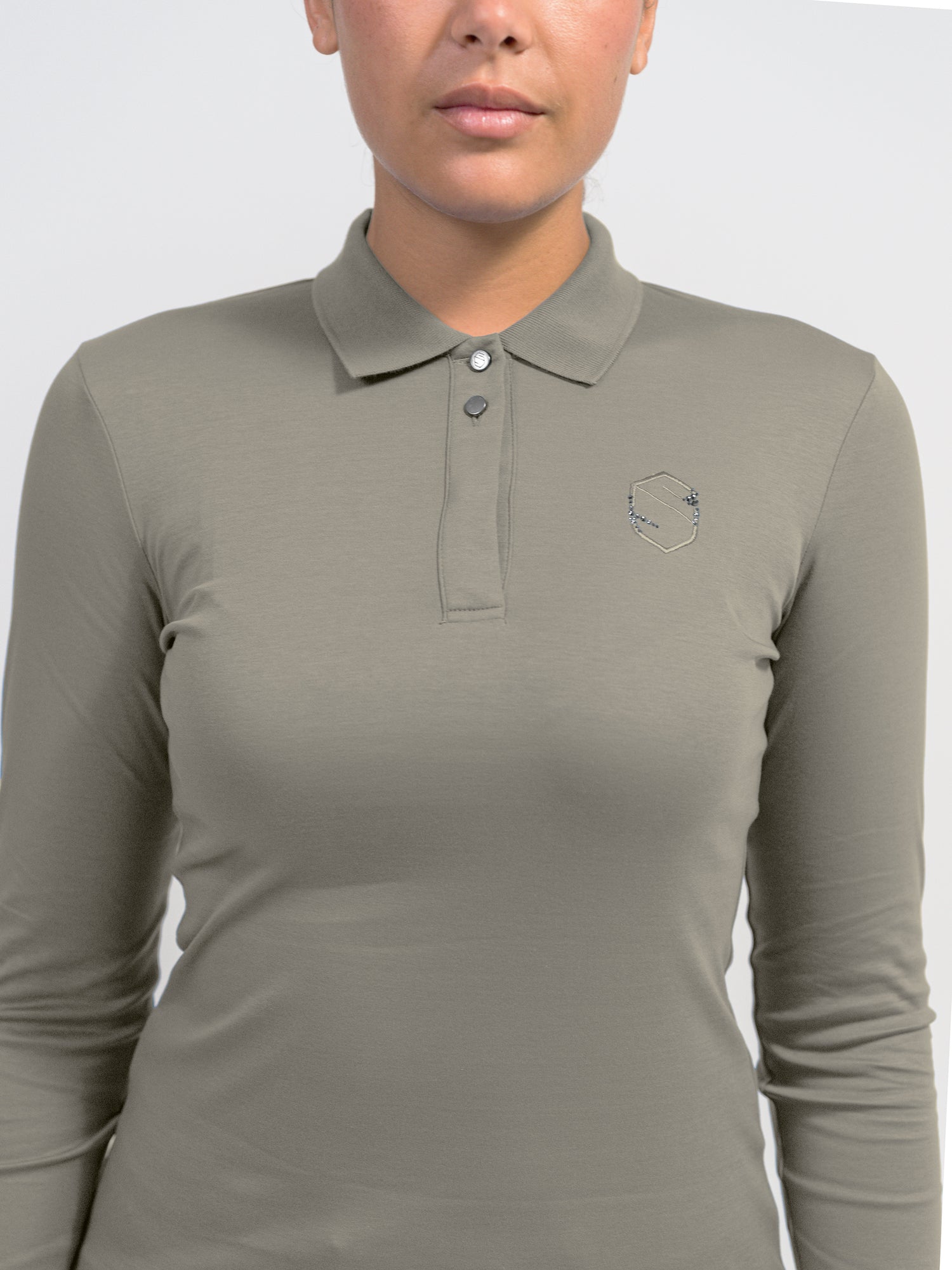 Samshield - Polo, Kortærmet, Maggie Crystal, Sauge