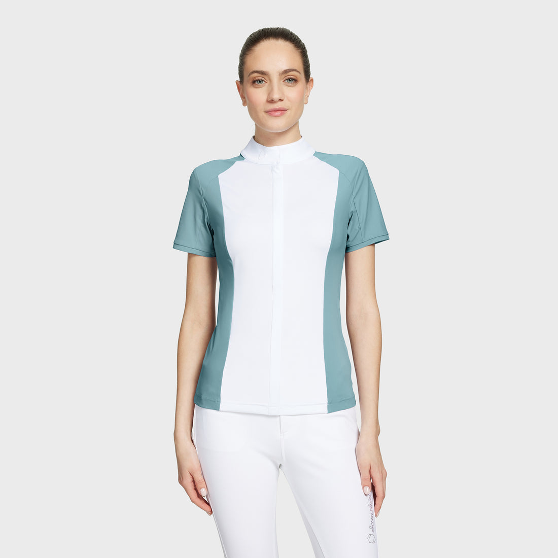 Samshield - Stævneskjorte, Kortærmet, Dame, Gretta SS24 - Tourmaline