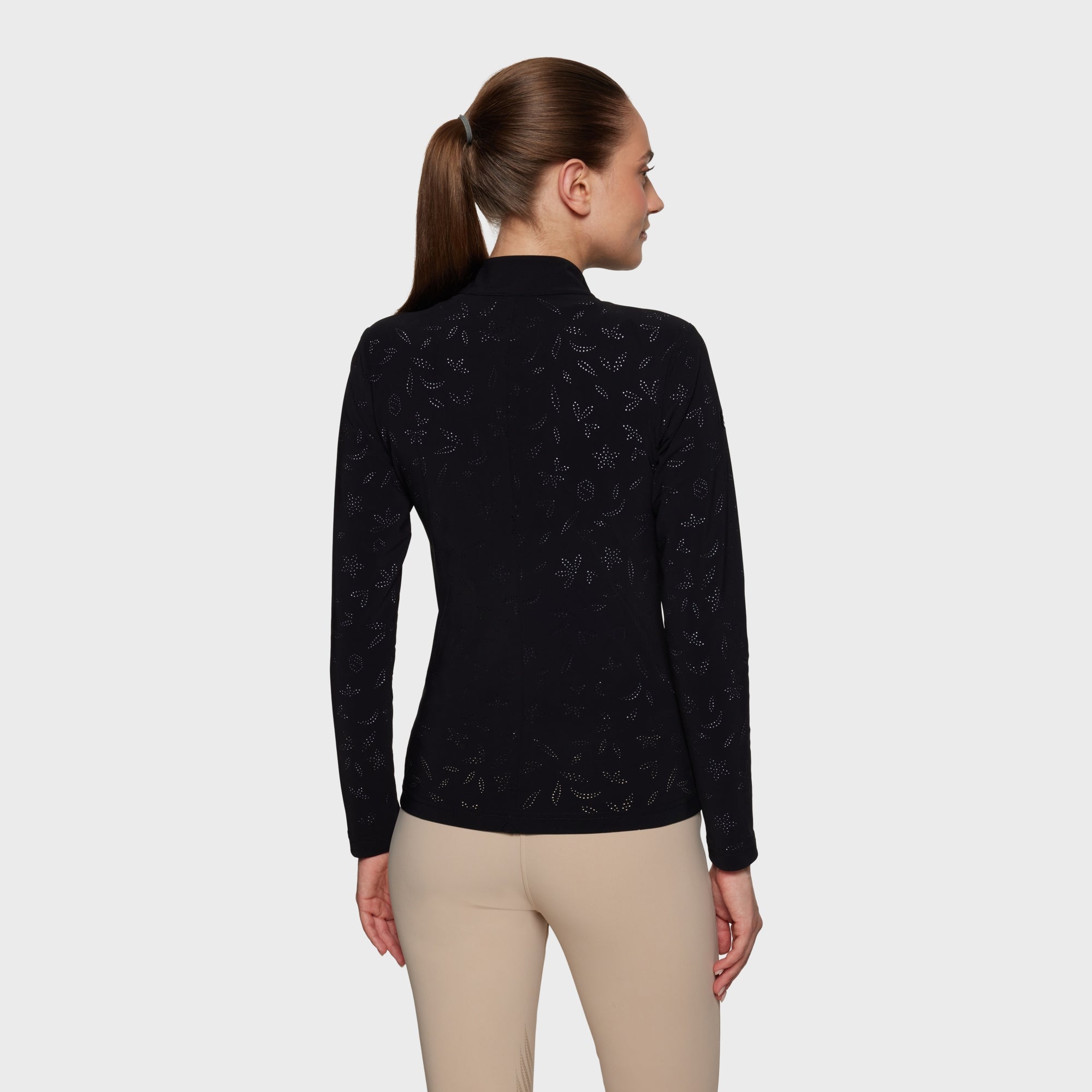Samshield, Trænings bluse, Hannah, Dame- Black