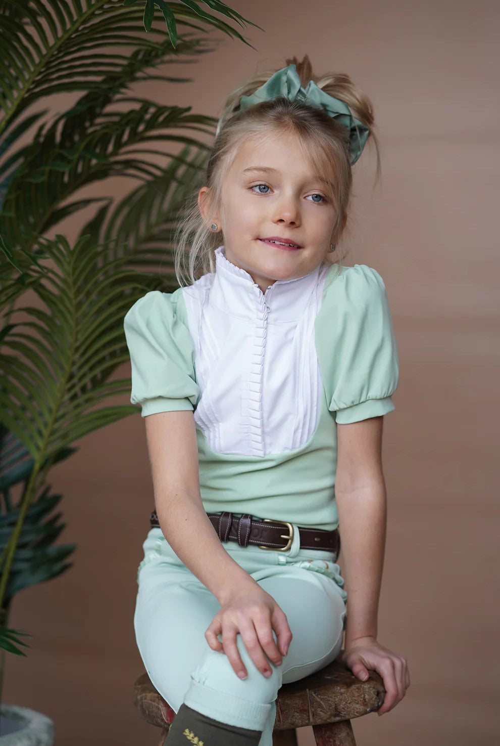 Joline - Børn, T-shirt, korte ærmer,Josephine, Lys grøn