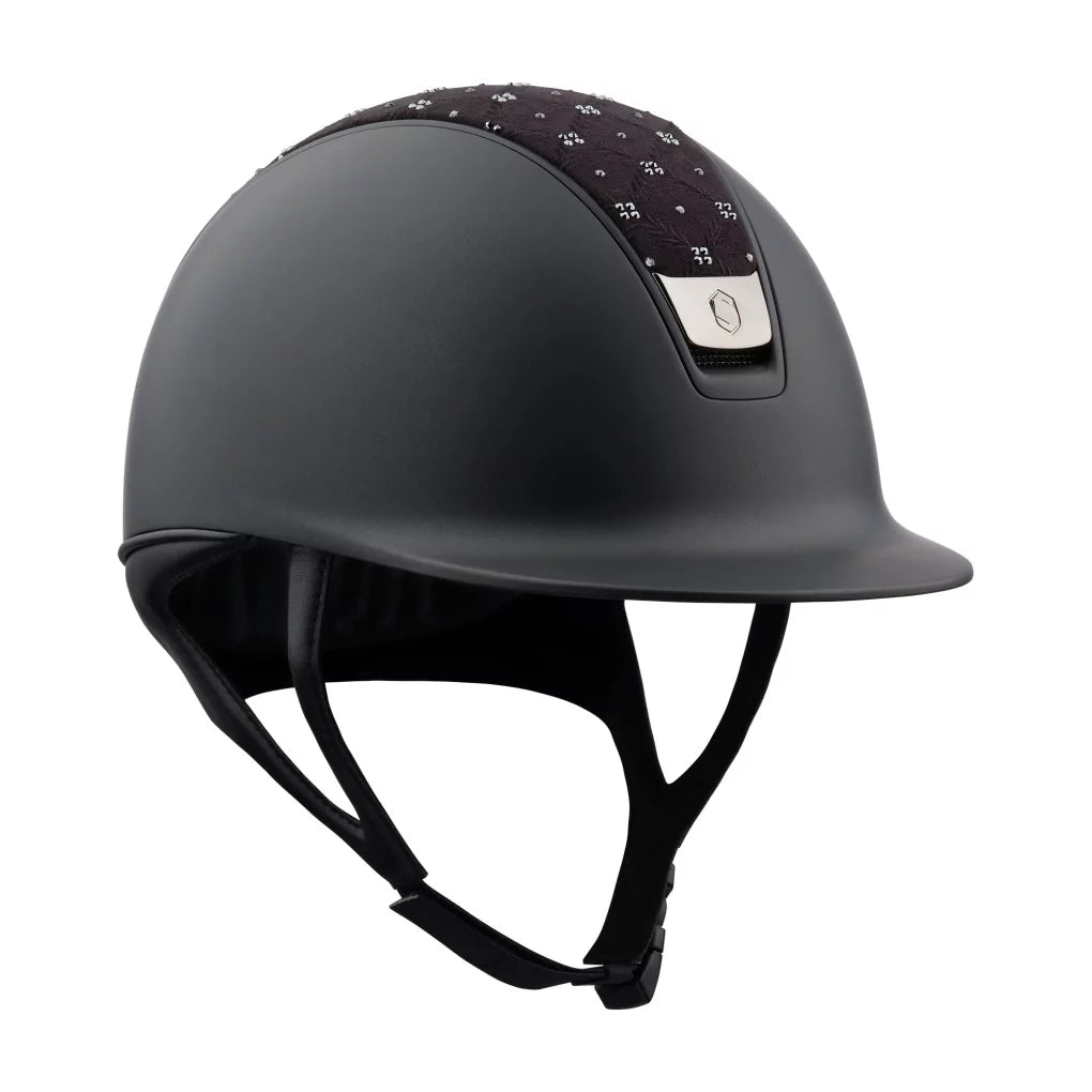 Samshield - Regular Shadowmatt Royal flower w. Crystal Fabric, 2.0 - Black