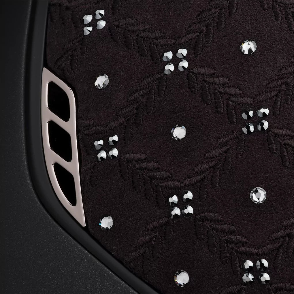 Samshield - Regular Shadowmatt Royal flower w. Crystal Fabric, 2.0 - Black