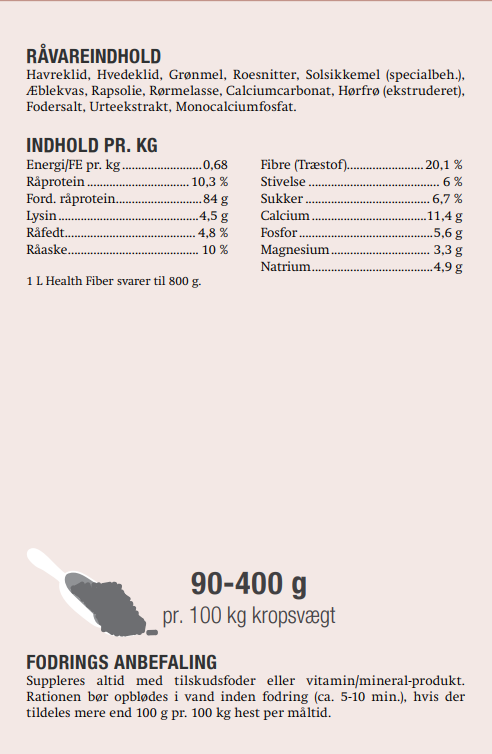 Equsana - Fiberpiller, Health Fiber - 15 kg