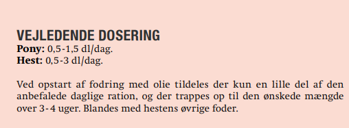 Equsana - Rapsolie, Tilskud, Energy Oil - 10 l
