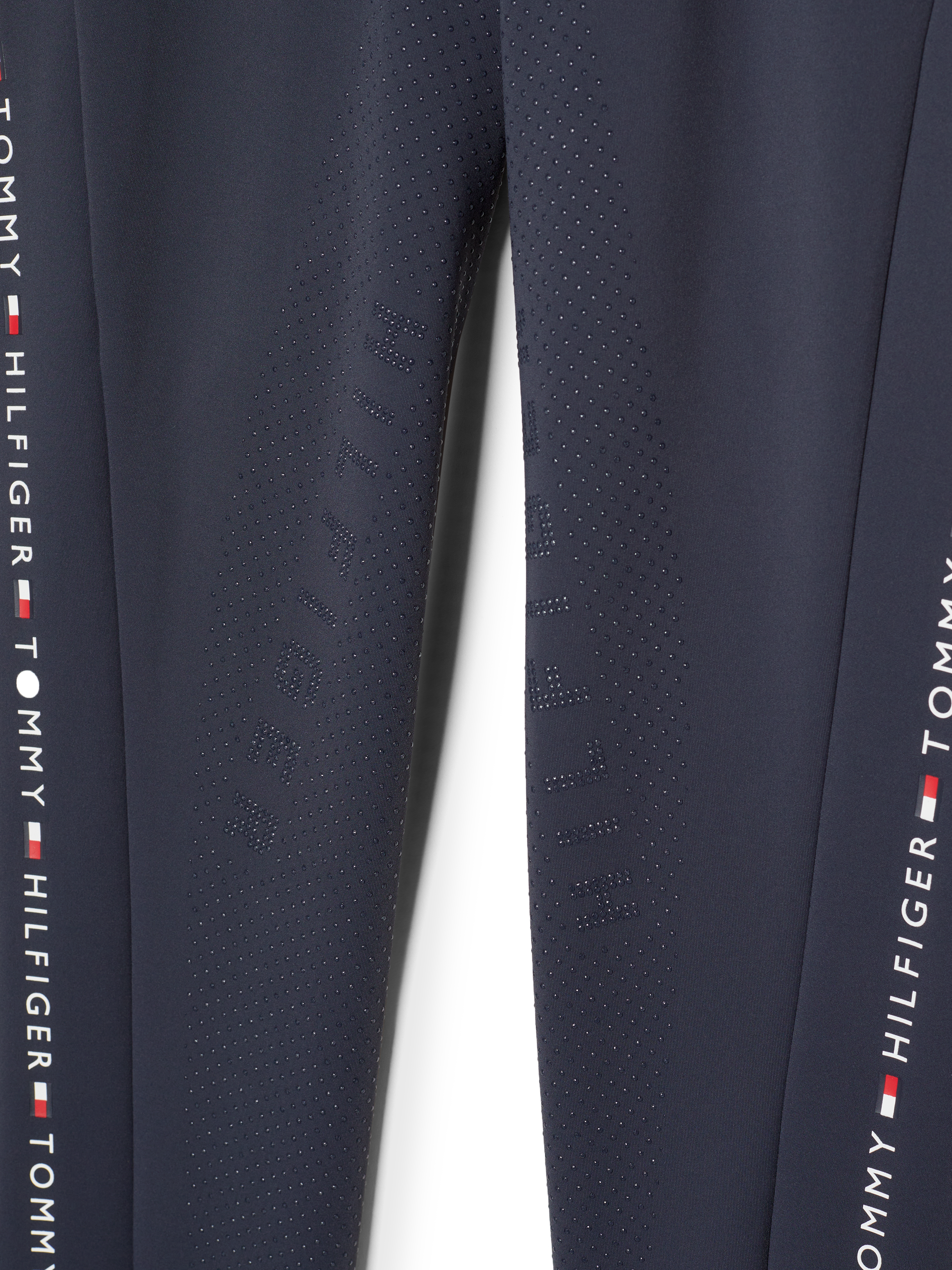 Tommy Hilfiger - Dame, leggings, Rome, full grip, mørkegrå