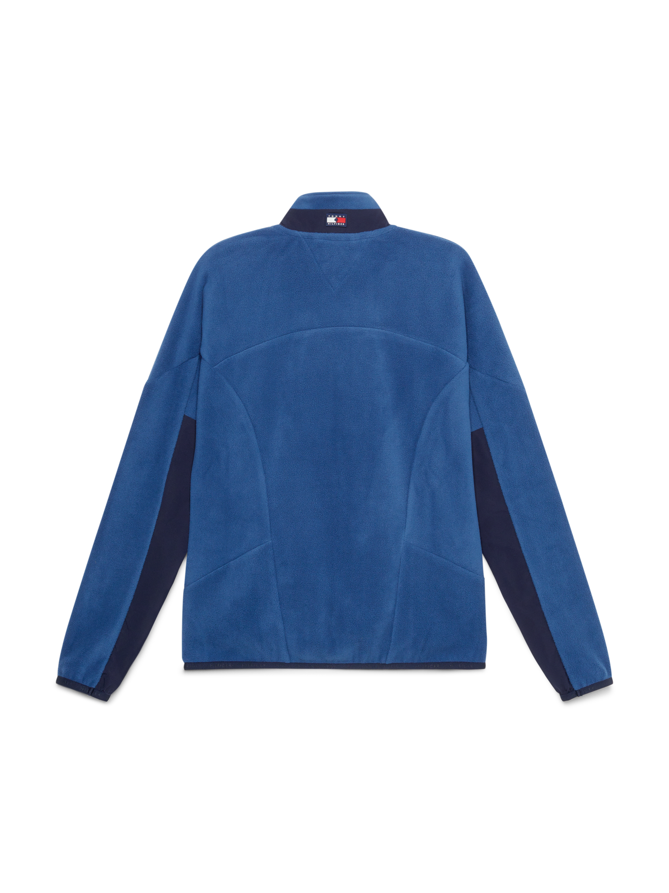 Tommy Hilfiger - Dame, jakke, termo fleece, med lynlås, lyseblå