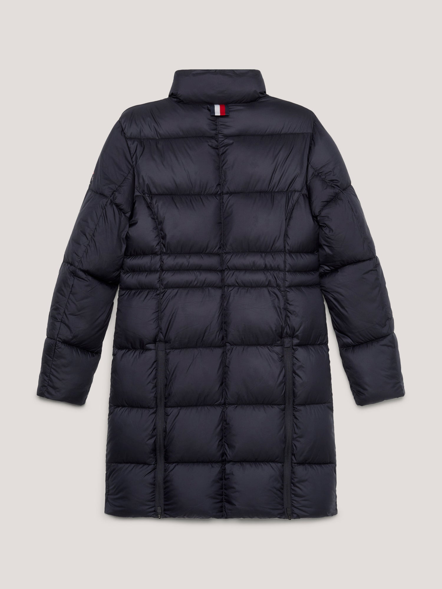 Tommy Hilfiger - Dame, dunjakke, coach jacket, lang, blå