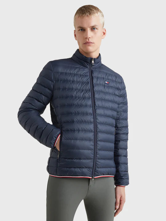 Tommy Hilfiger - Herre, jakke, light re-down, desert sky