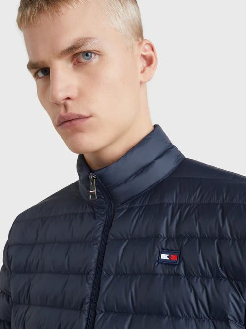 Tommy Hilfiger - Herre, jakke, light re-down, desert sky