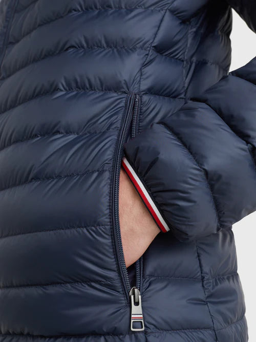 Tommy Hilfiger - Herre, jakke, light re-down, desert sky