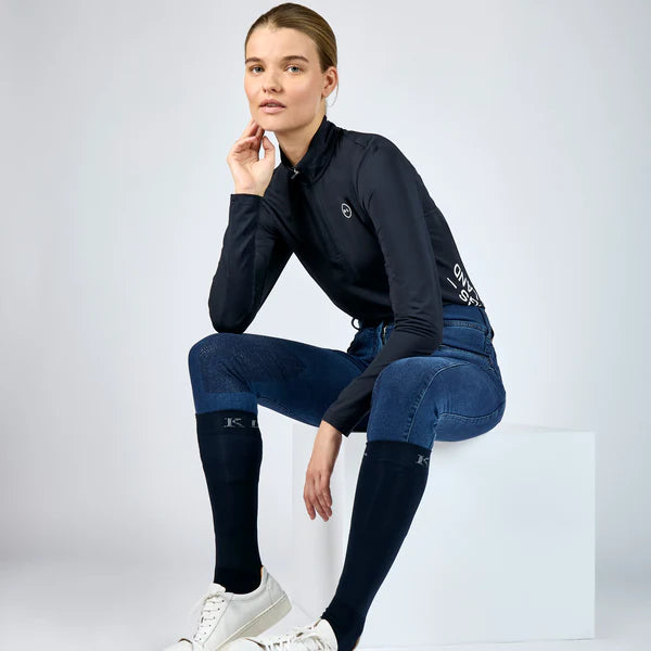 Kingsland - Dame, Ridebukser, Kayce - Dark Denim