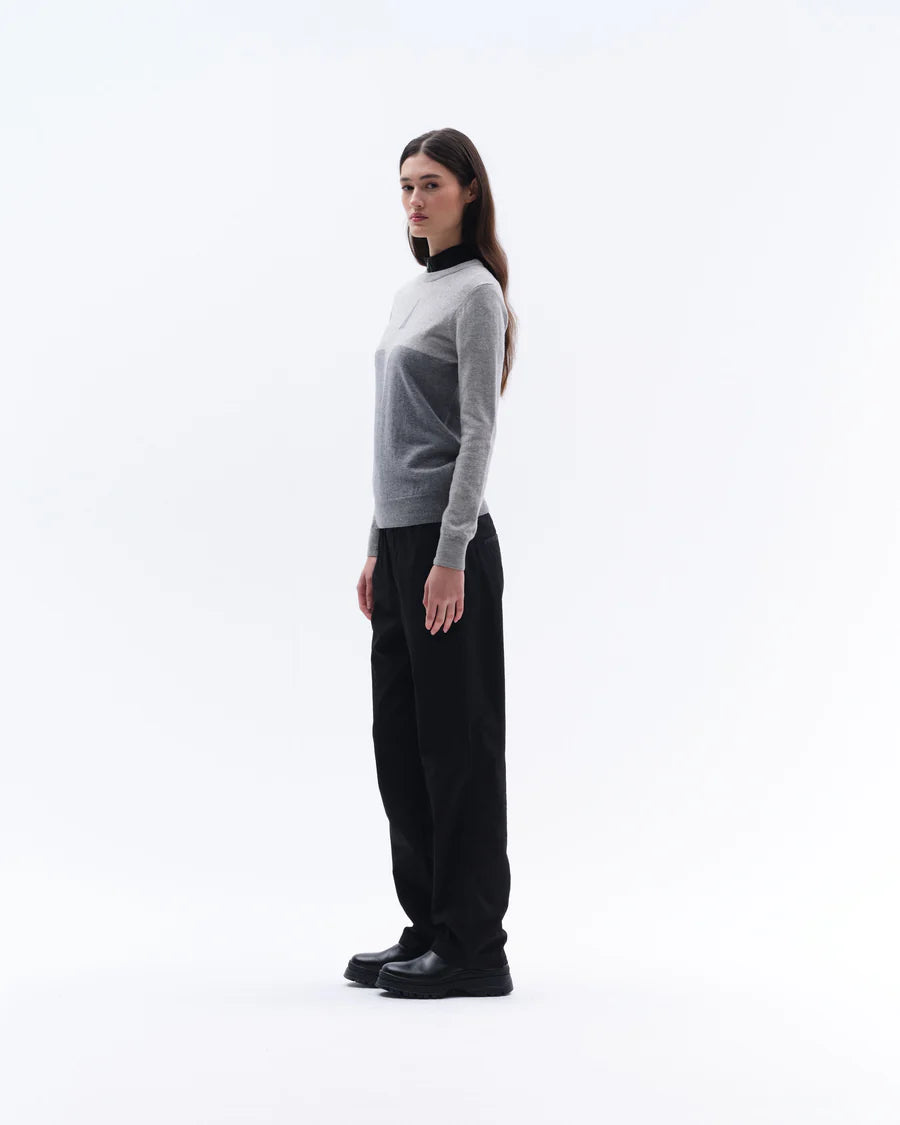 Trolle, Sweater, Cashmere & Wool- Grey/Grey