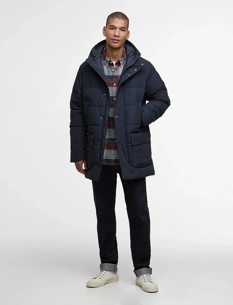 Barbour, Jakke, Herre, Hodded- Navy