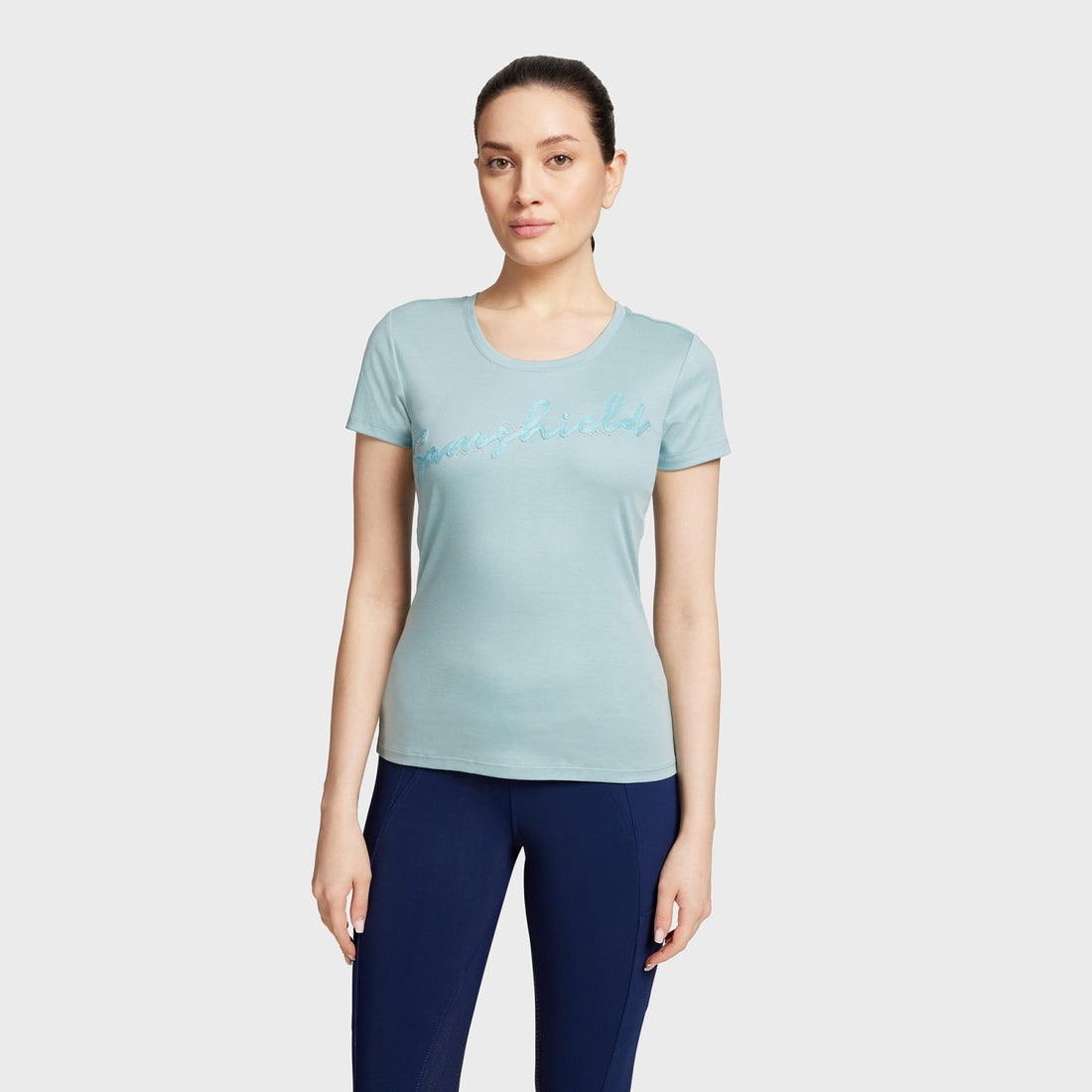 Samshield - T-shirt, Dame, Axelle Kortærmet, SS24 - Tourmaline