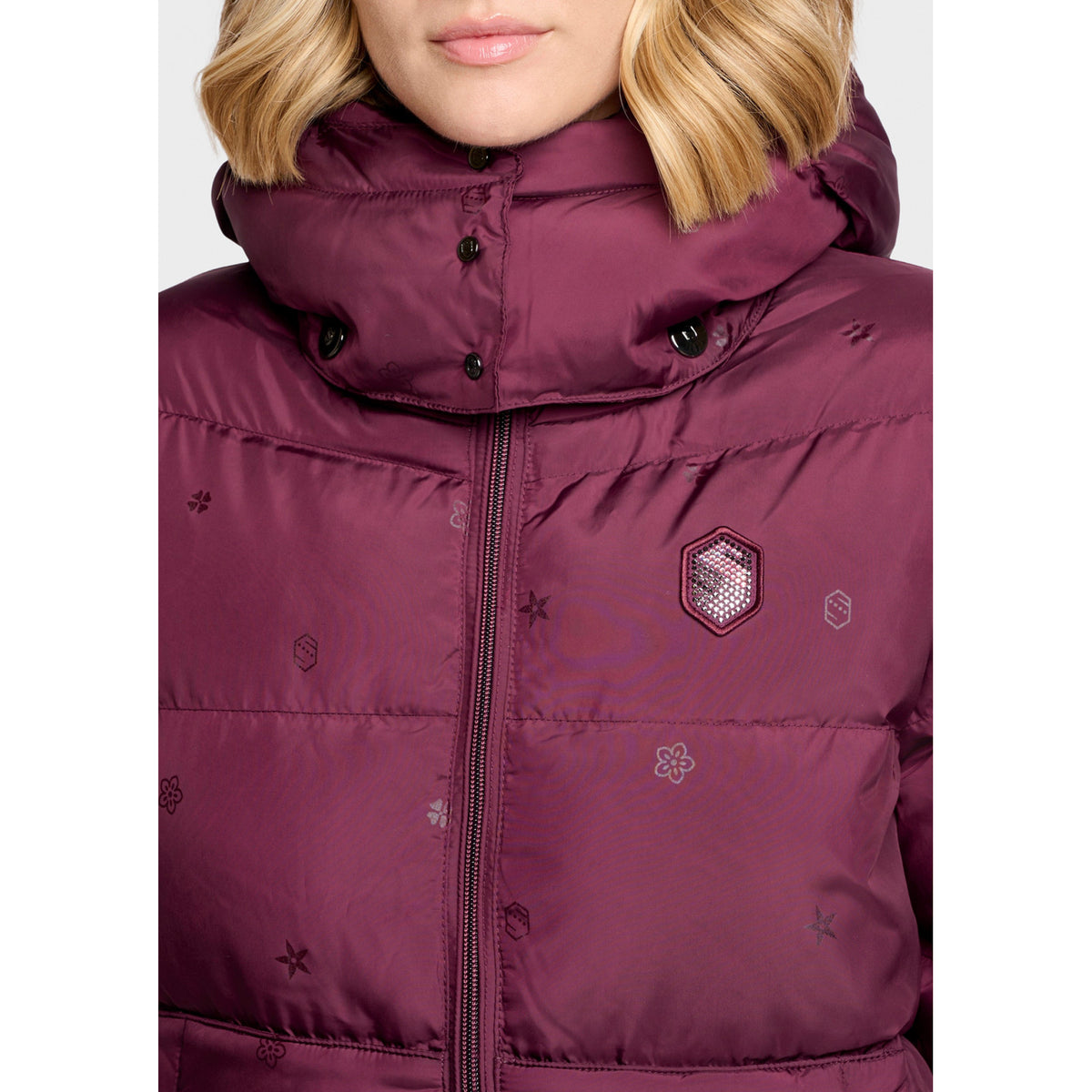 Samshield, Jakke, Bille emblem- Plum