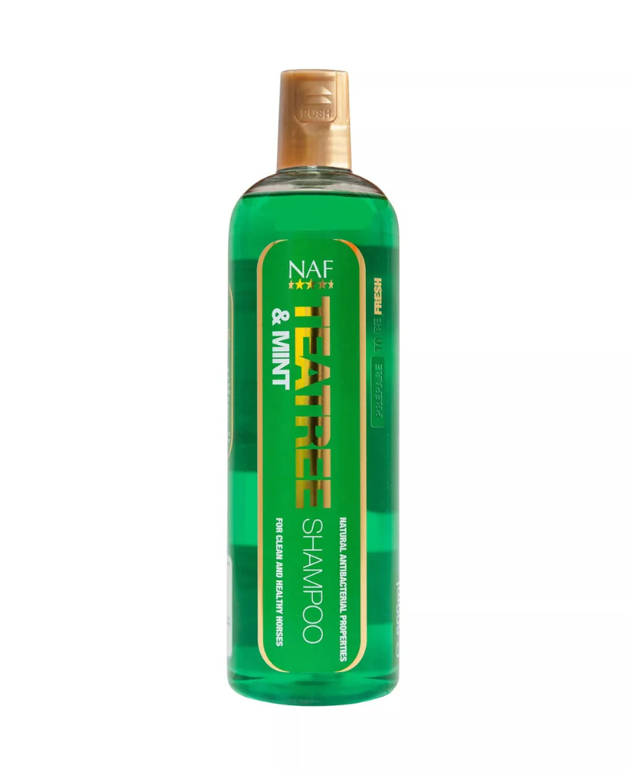 NAF - Shampoo, Tea tree + Minty, 500 ml