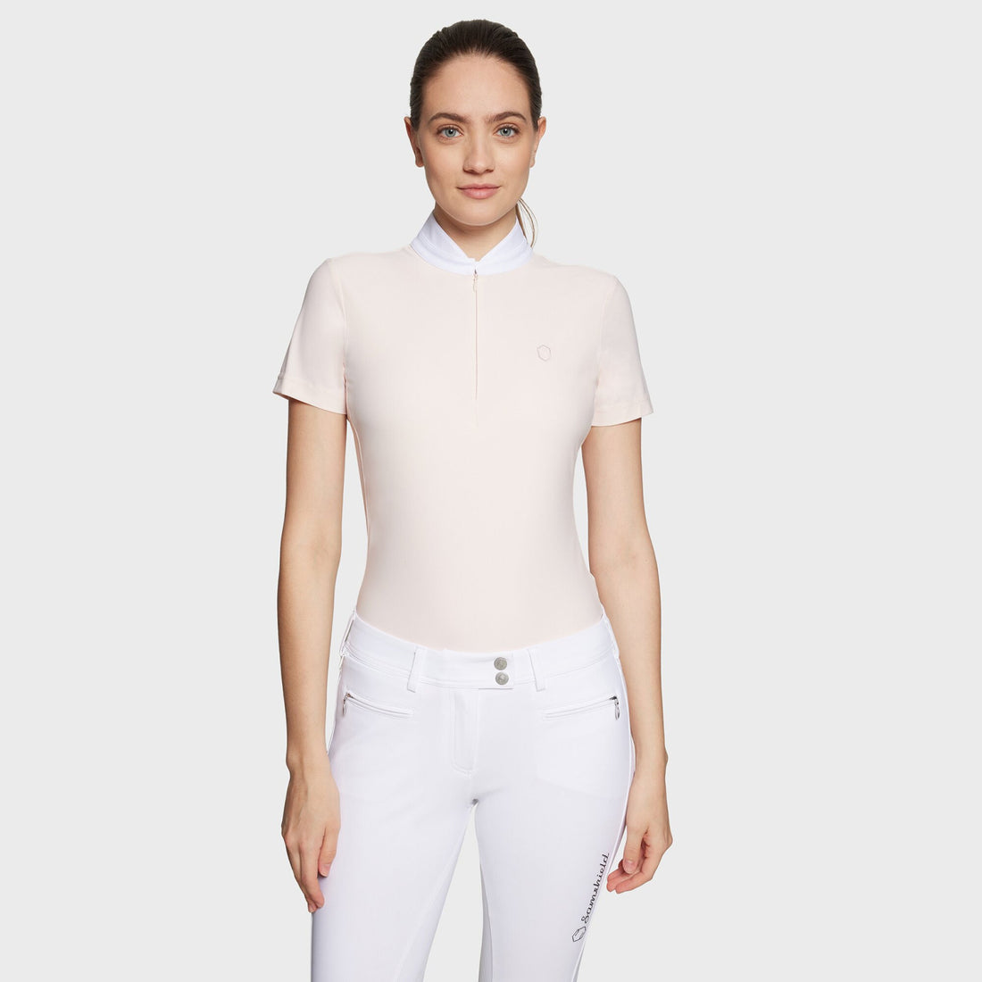 Samshield, Bluse, Kortærmet, Carlotta- Rosewater