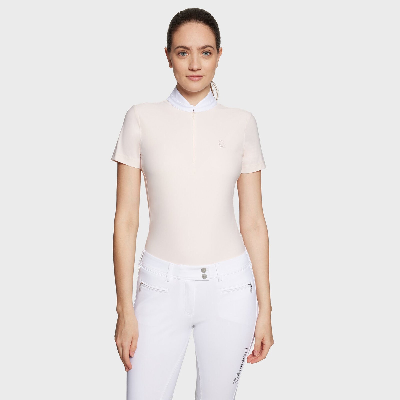 Samshield, Bluse, Kortærmet, Carlotta- Rosewater