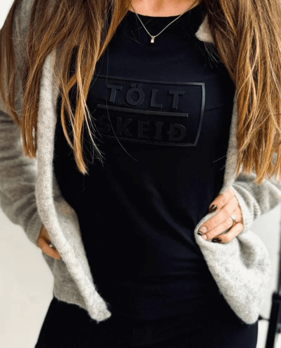 Cavalli T-Shirt - Tölt/Skeið -Sort