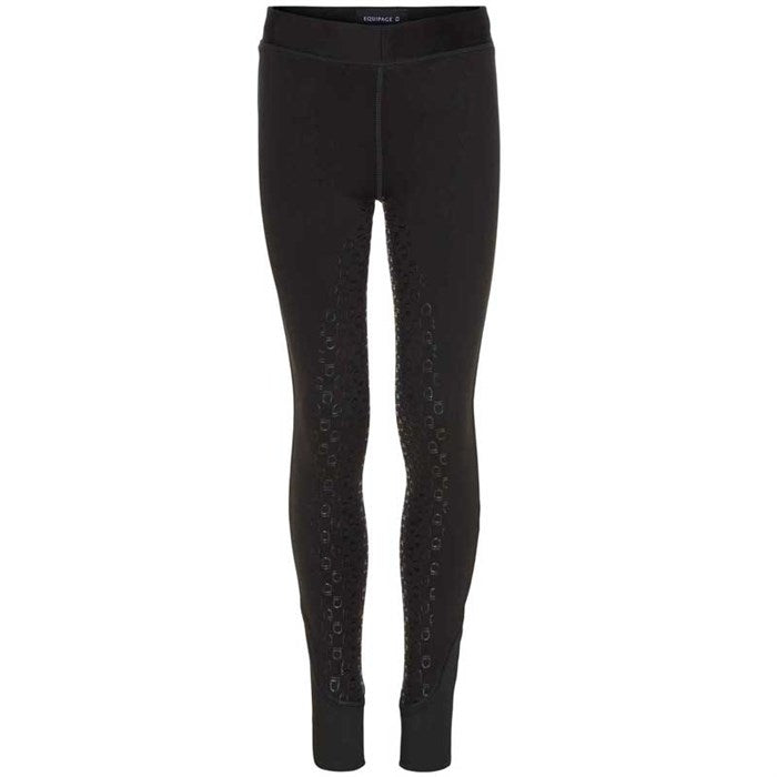 Equipage - Junior Java vintertights med fullgrip