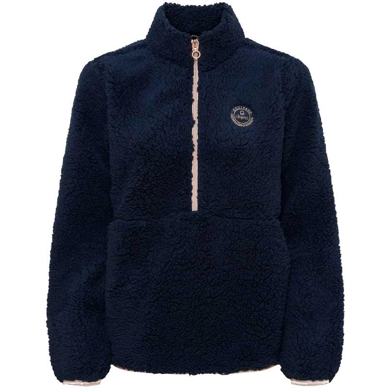 Equipage - Junior Joelle half-zip teddy fleecetrøje