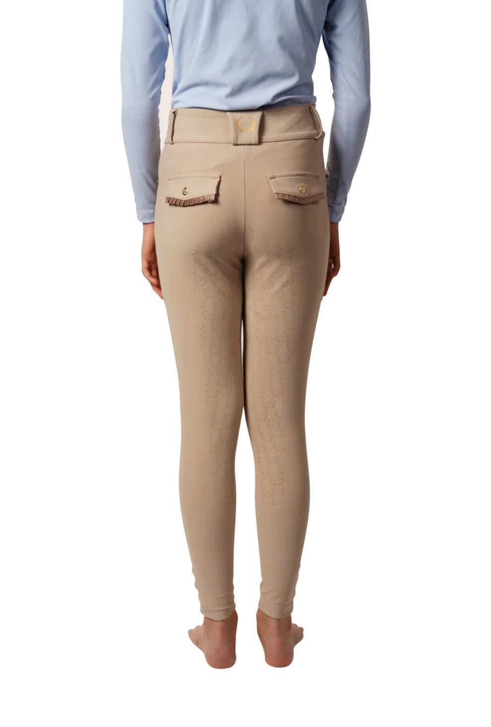 Joline - Børn, Ridebukser, Beige