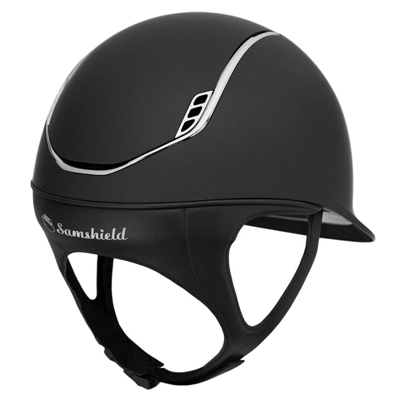 Samshield - Ridehjelm, Regular Shadowmatt Blk Chrome 2.0