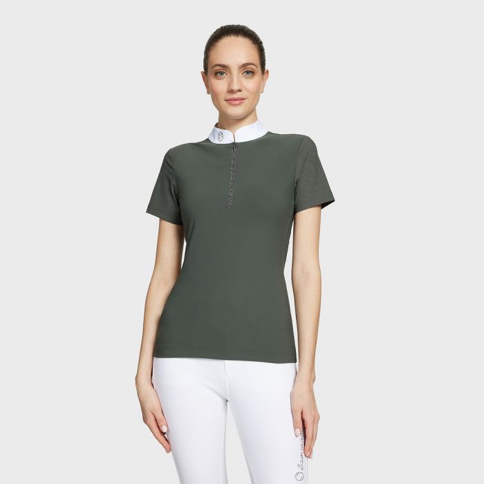 Samshield - T-shirt, Dame, Aloise Air, Kortærmet, SS24 - Dark Forest