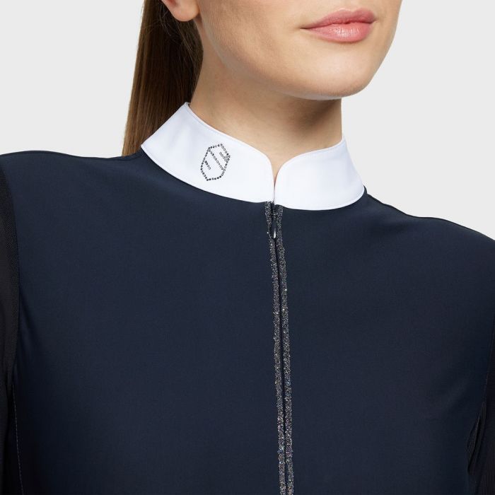 Samshield - Stævnebluse, Dame, Aloise, Langærmet - Navy