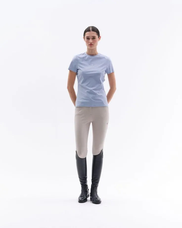 Trolle, T shirt, Alth perforated- Astro Blue