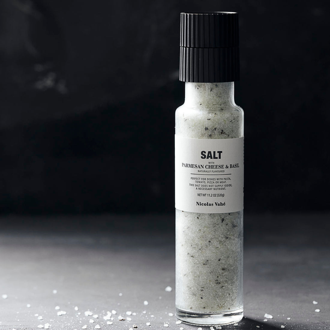 Salt, Parmesan Cheese &amp; Basil