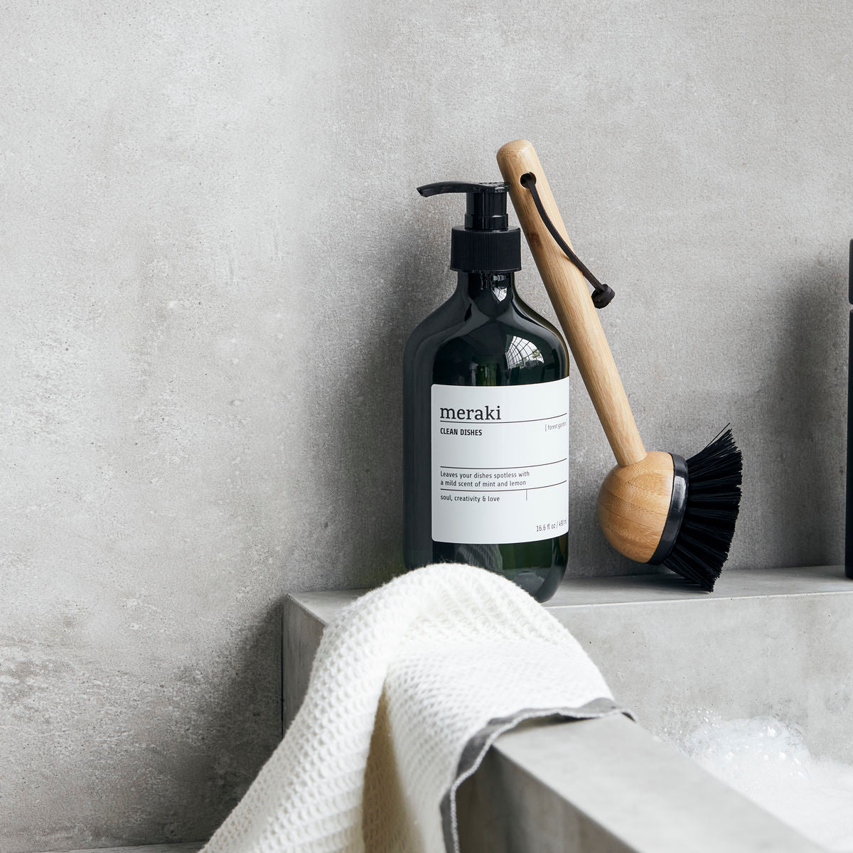 Meraki - Gaveæske, Forest garden, Dish wash essentials, Hvid