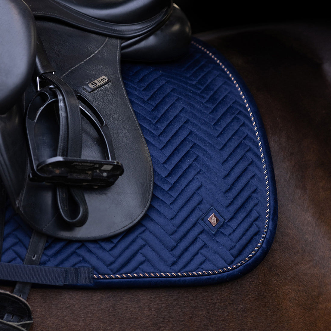 Imperial Riding - Spring underlag, Shadow GP - Navy