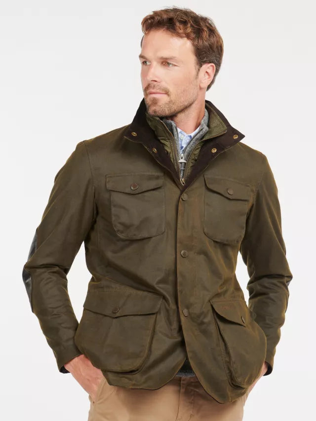 Barbour - Herre jakke - Ogston Wax - Olive