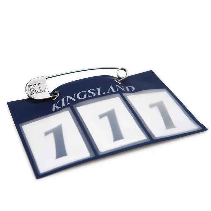 Kingsland - Classic Number Plate, 3 Pockets