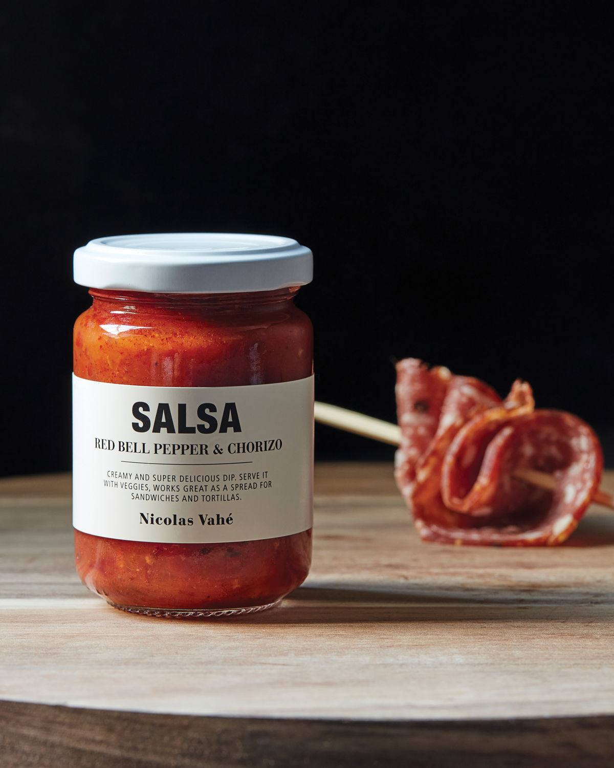 Nicolas Vahé - Salsa, red bell pepper &amp; chorizo