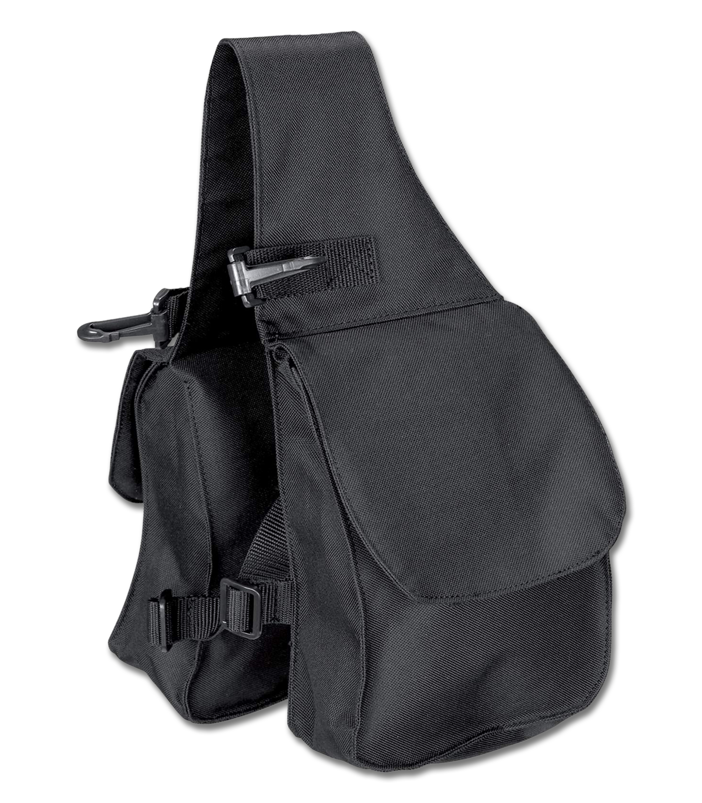 Waldhausen - Saddle Pannier front double, black